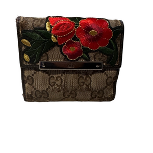 Gucci GG blooms Floral Wallet fair